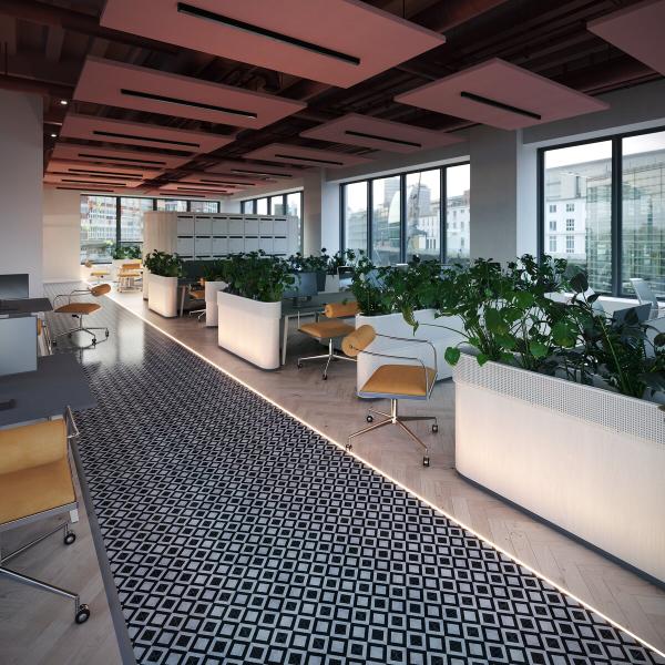 LED-Leiste mit keramikkompatiblen Fliesen dekorative und funktionale Beleuchtung